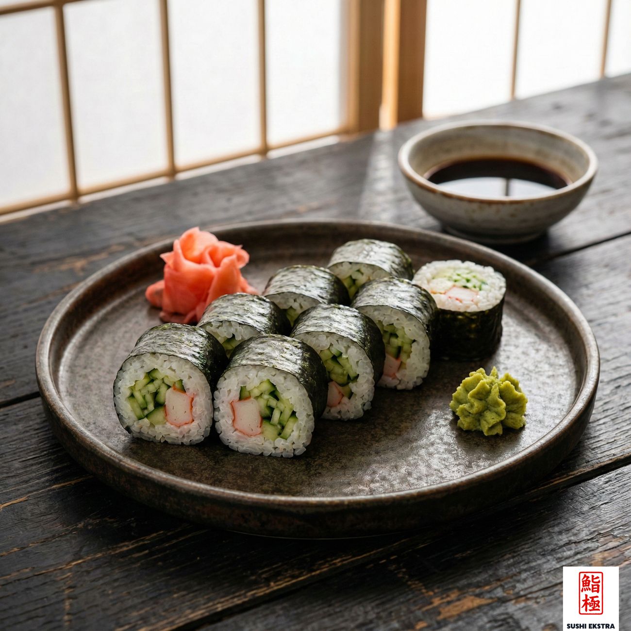 KANİ KAPPA MAKİ - Surumi yengeç, salatalık