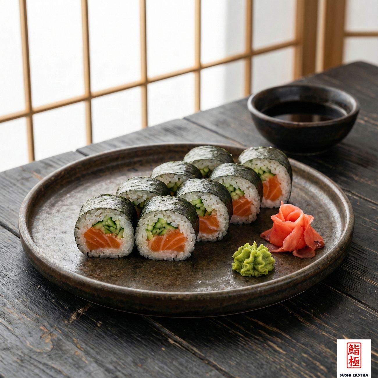 SAKE KAPPA MAKİ - Norveç Somonu, salatalık