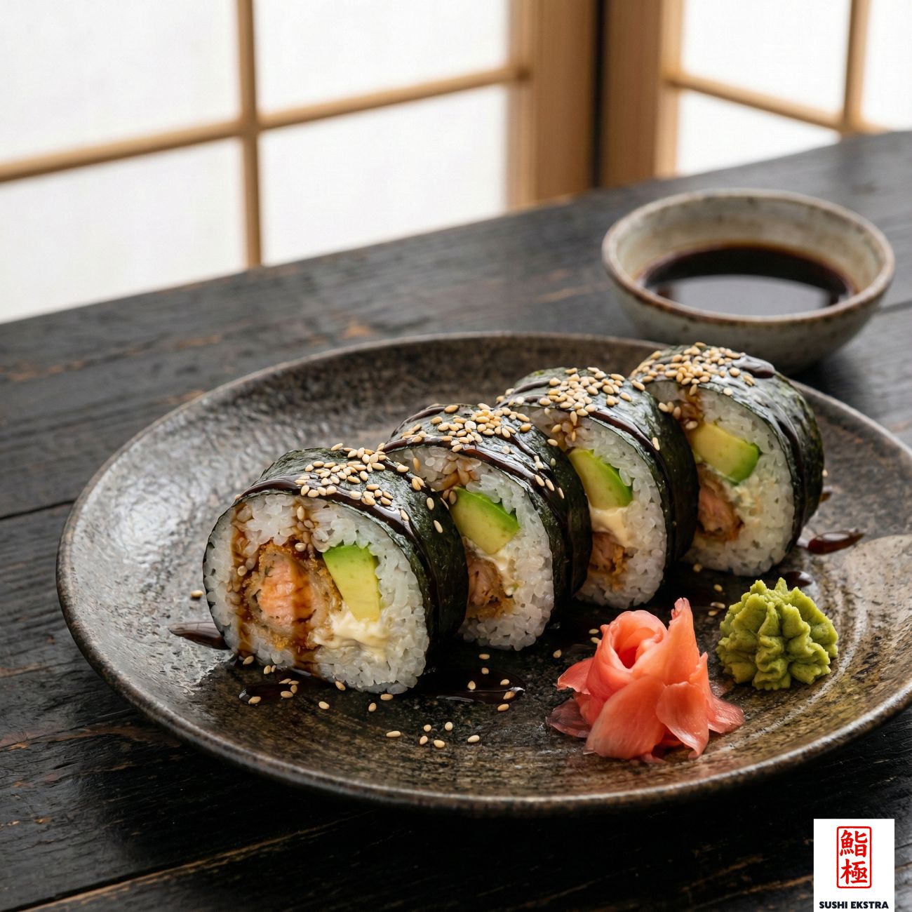 FUTO CRISPY SAKE - Panelenerek kızartılmış Norveç somonu, mayonez, avokado