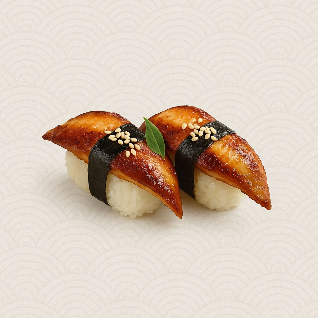 Unagi Nigiri - Pişmiş yılan balığı ile