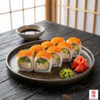 CALIFORNIA ROLL TOBIKO
