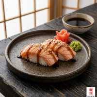 Sake Kabayaki Nigiri