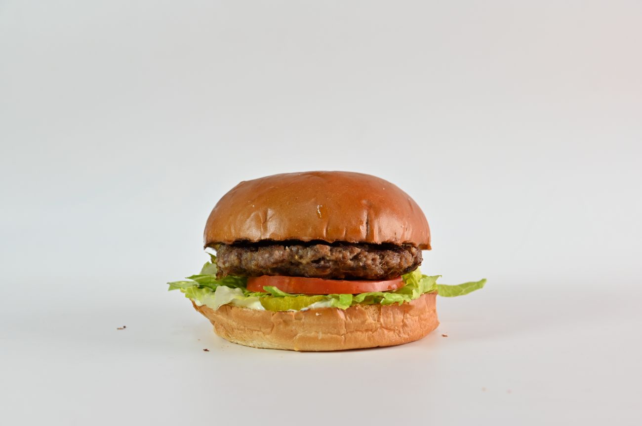 وجبة بركر لحم