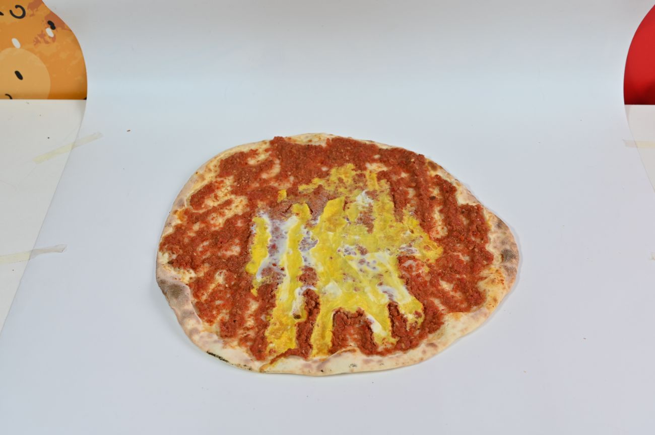 لحم بعجين بالبيض