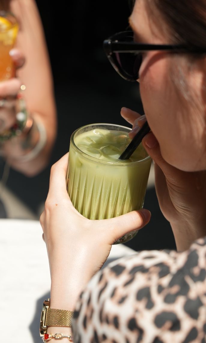 Iced Matcha Latte - 