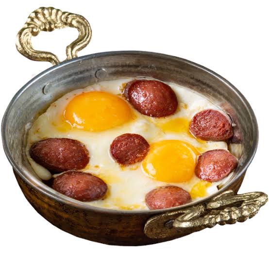 Tereyağlı Sucuklu Yumurta - 