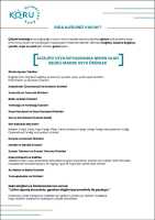 ALERJİYE VEYA İNTOLERANSA NEDEN OLAN BELİRLİ MADDE VEYA ÜRÜNLER