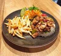 Taze Kekikli Piliç But Kavurma