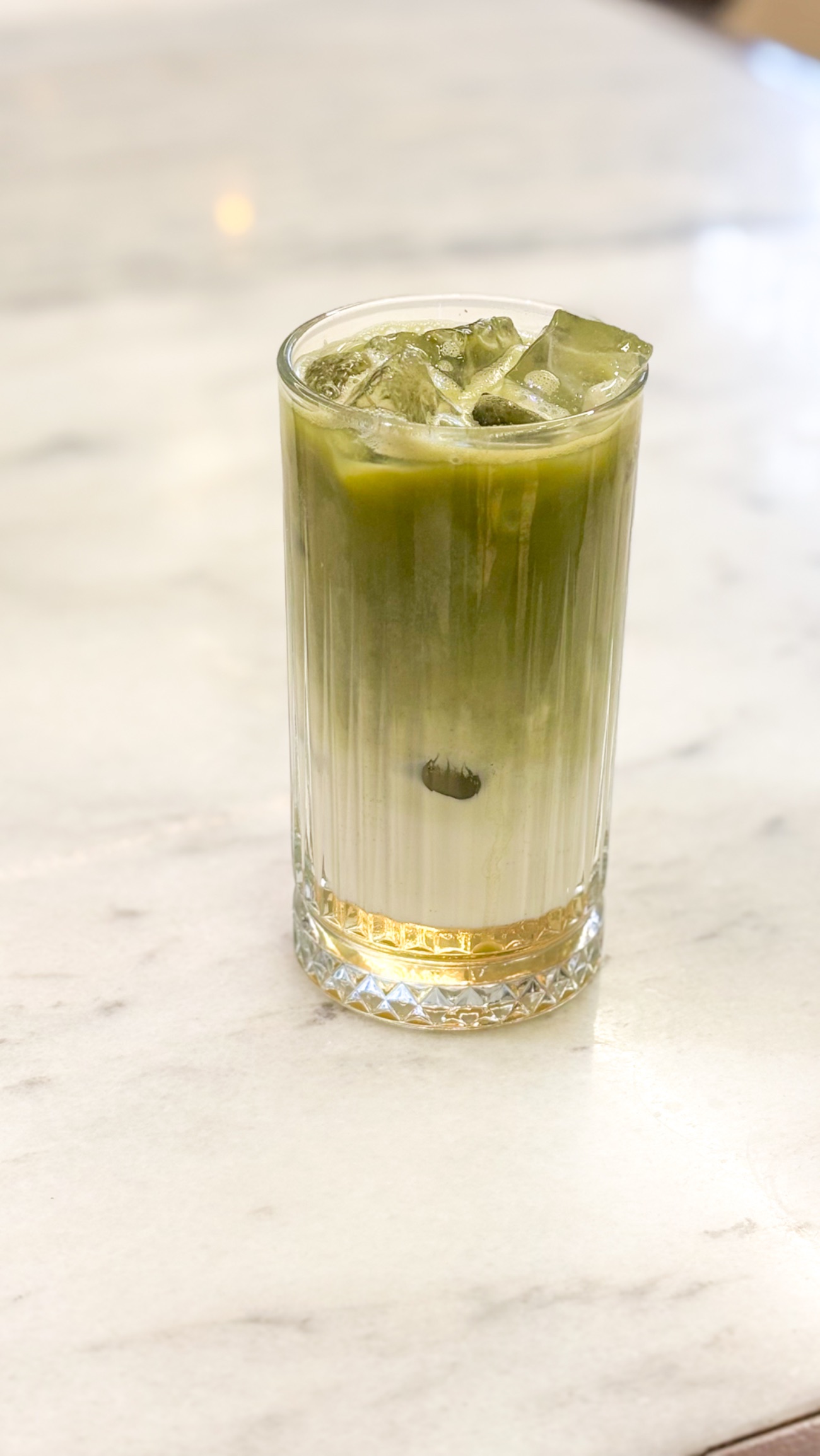 Ice Vanilla Matcha Latte - 