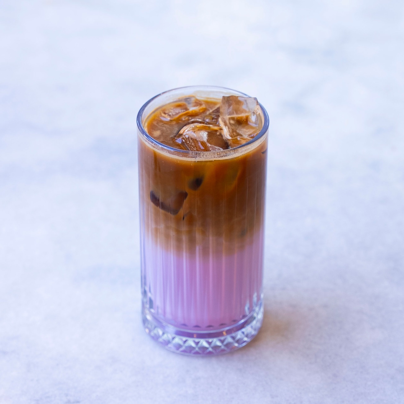 Ice Taro Latte - 