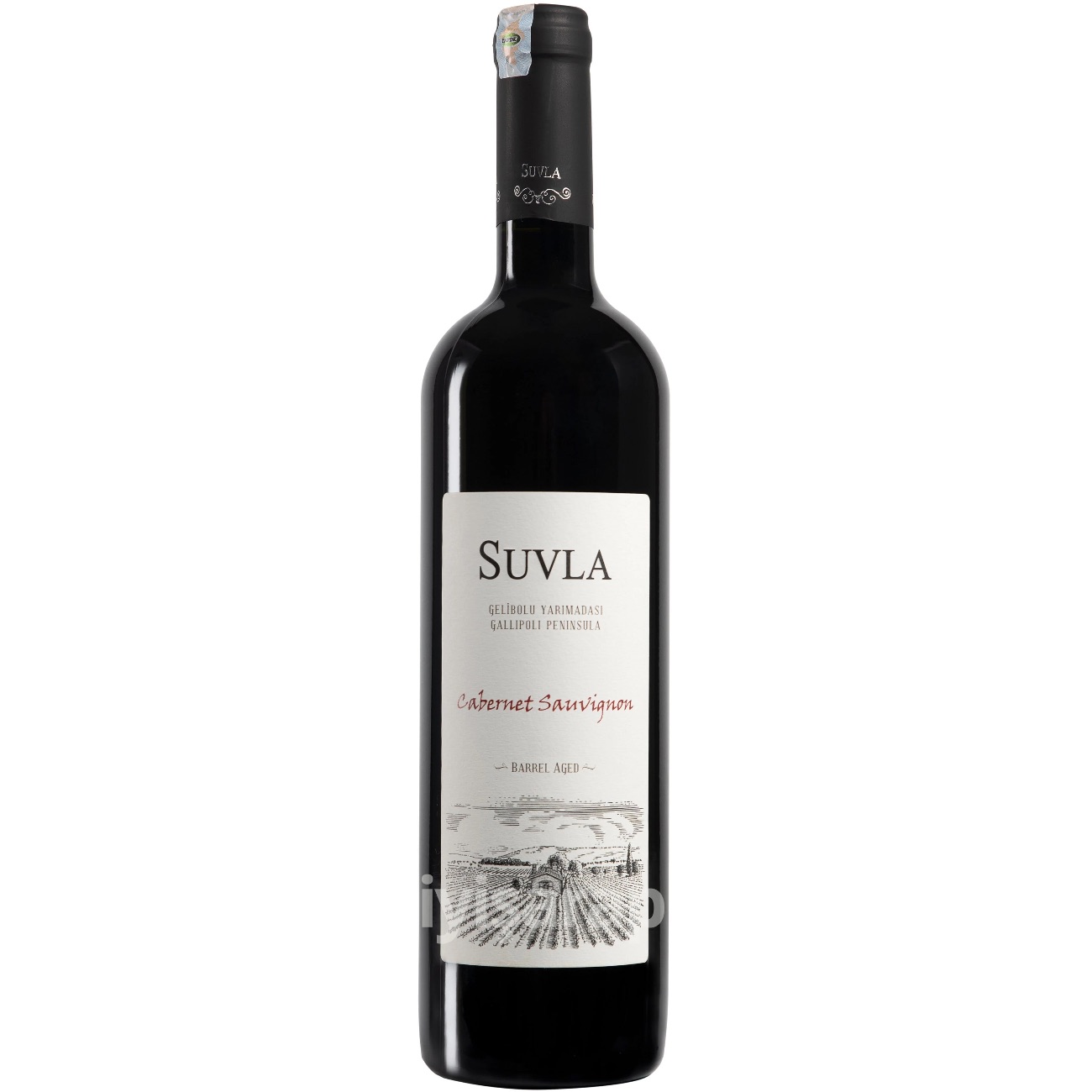 Suvla Cabarnet Sauvignon-Merlot Kırmızı (Türkiye) - Tarihi Gelibolu Yarımadası Kabatepe Kumlimanı'nda kurulan aile bağları Bozokbağ'da yetiştirilen Cabernet Sauvignon üzümlerinden üretilmiş olup 8 ay boyunca kısmi olarak meşe fıçıda dinlendirilmiştir. Alkol %14