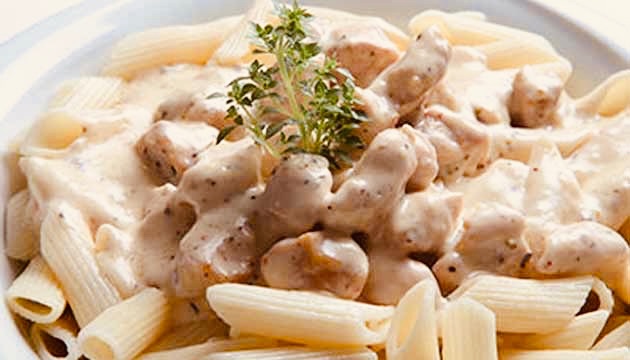 Rigotoni Pollo Al Tartufo