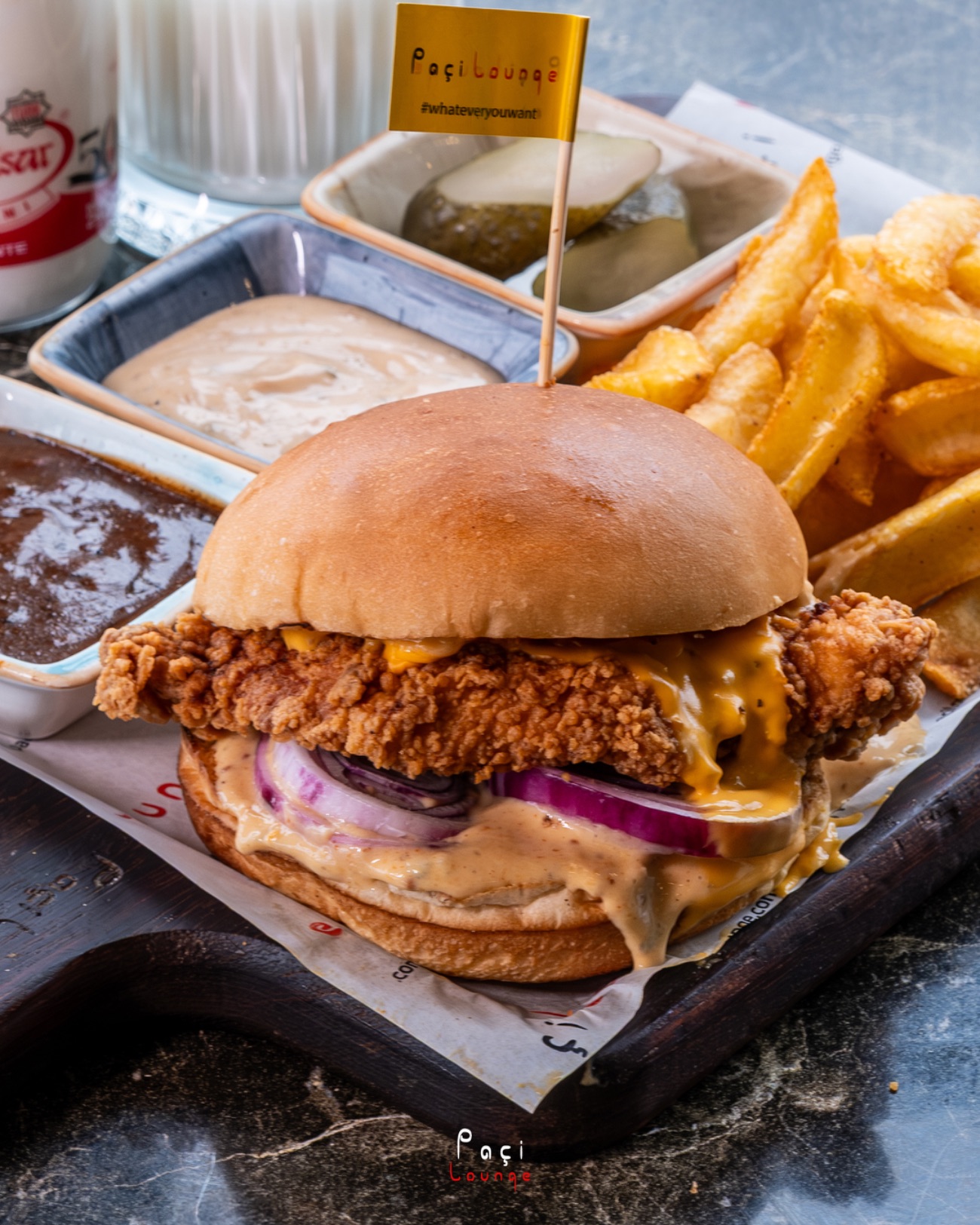 Çıtır Tavuk Burger