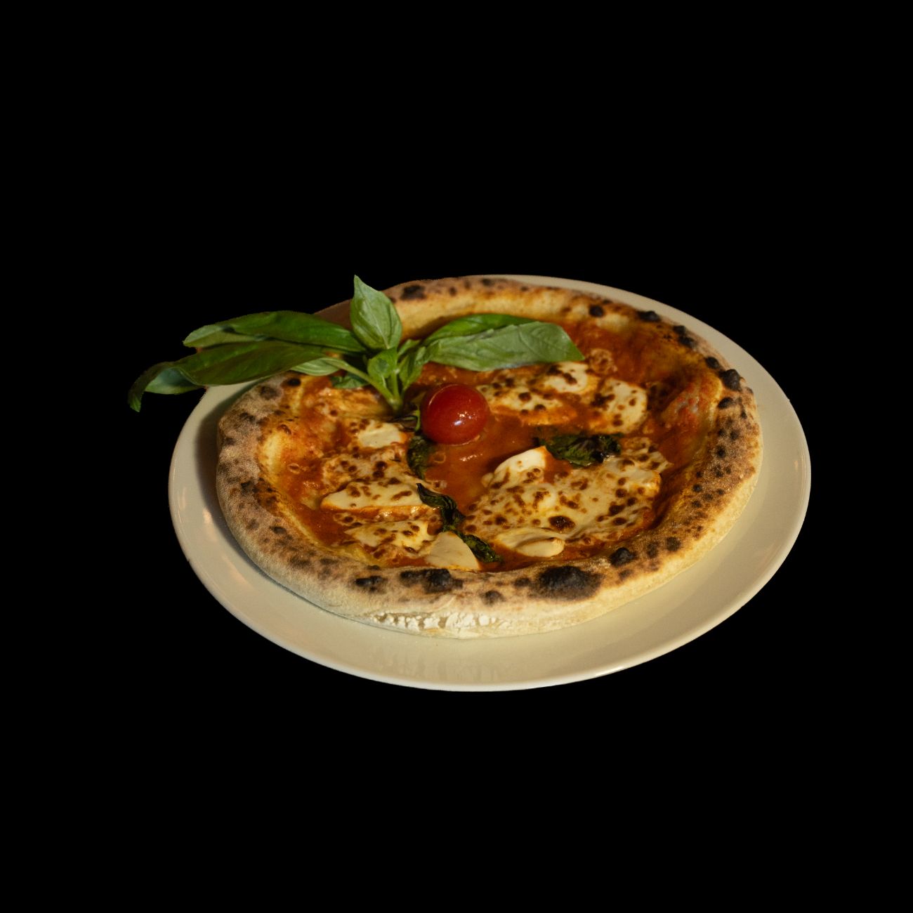 PIZZA MARGHERITA - Domates Sos, Mozzarella, Roka, Çeri Domates