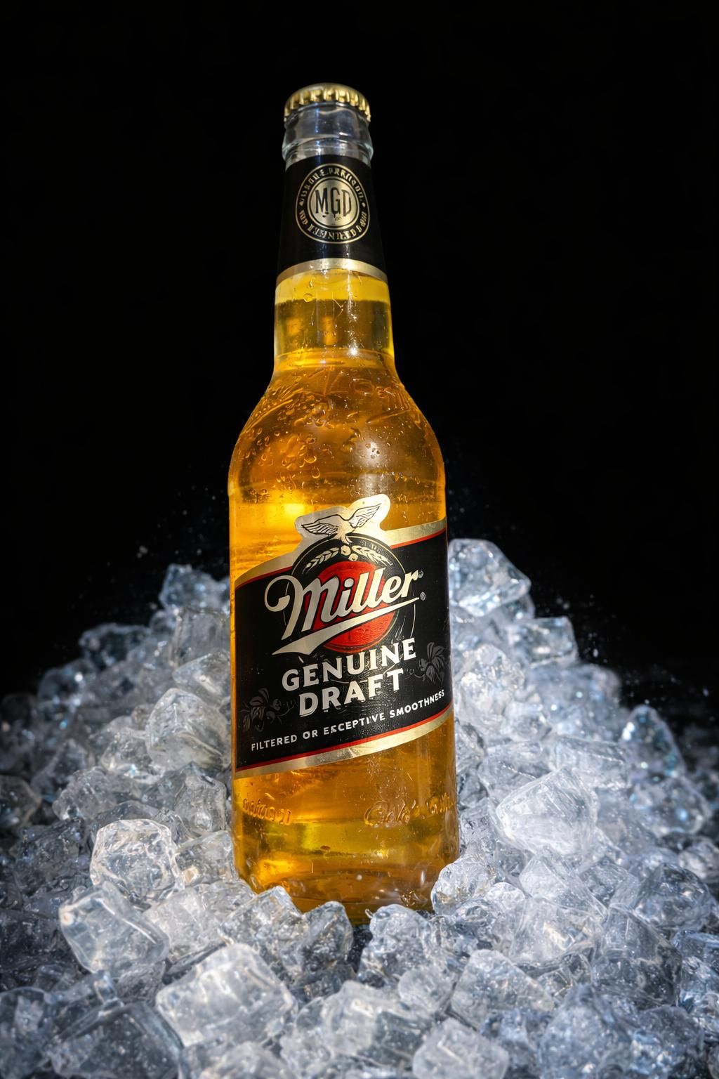 MILLER 33cl - Oldukça hafif, yumuşak ve rahat içimli yapısıyla gün boyu keyifle tercih edilen lager.