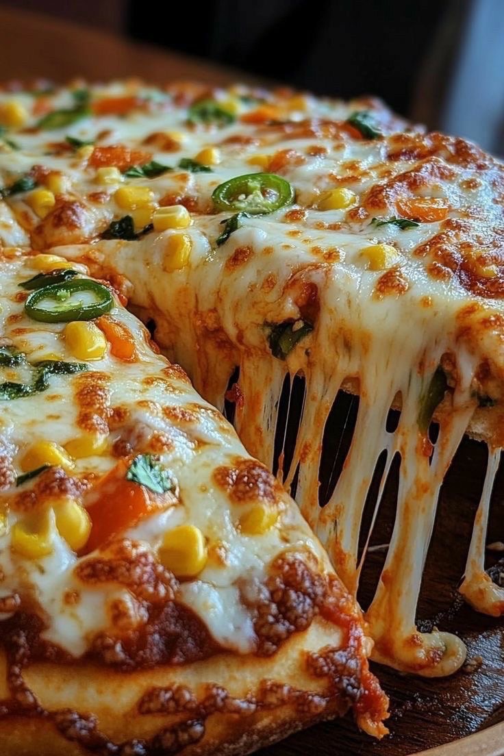 بيتزا مشكل - بيتزا لحم مع دجاج