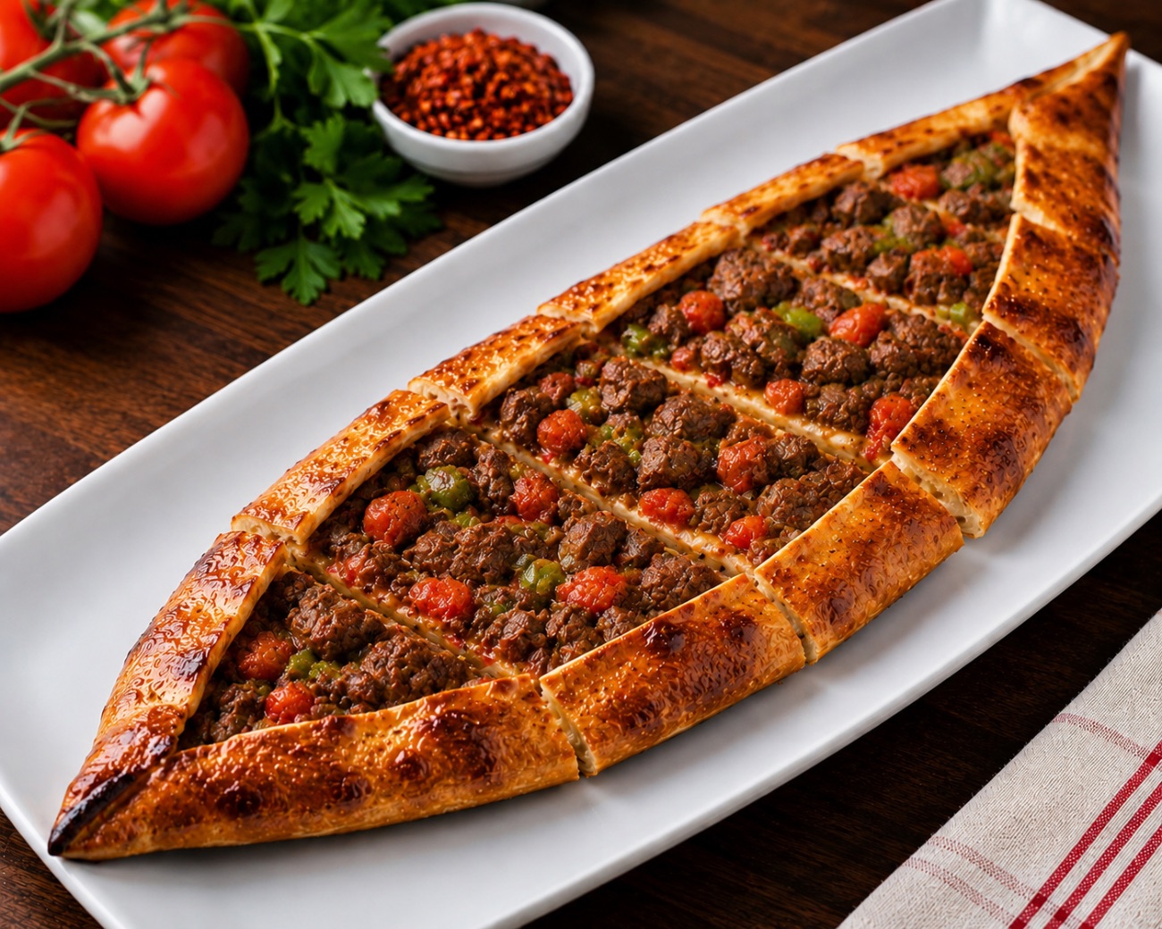 PİDE KUŞBAŞI - El Yapımı Hamur İle