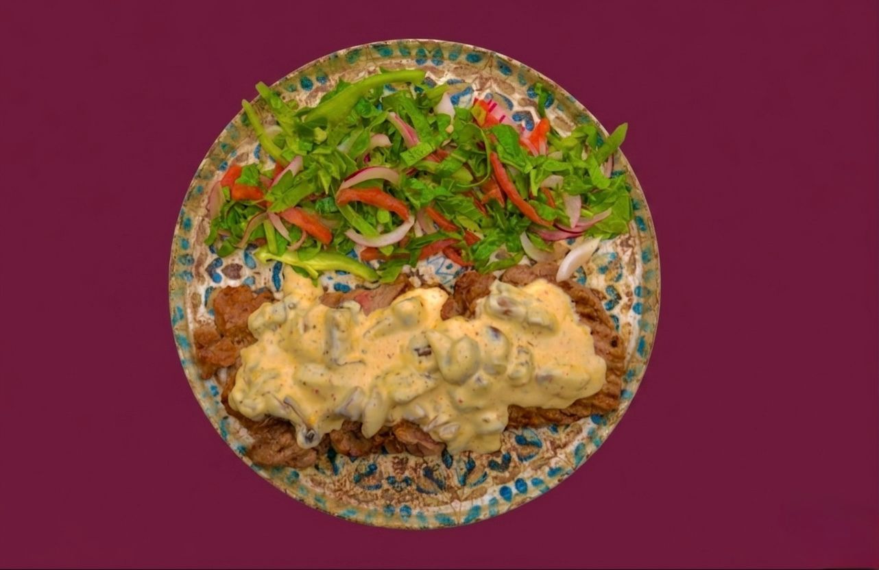 MANTAR SOSLU BONFİLE - Özel Yapım Taze Mantar Sos Ve Erimiş Kaşar Peyniri