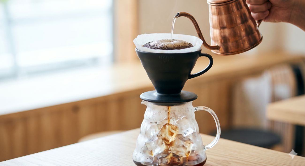 Фильтрованный кофе ICE V60 - 
