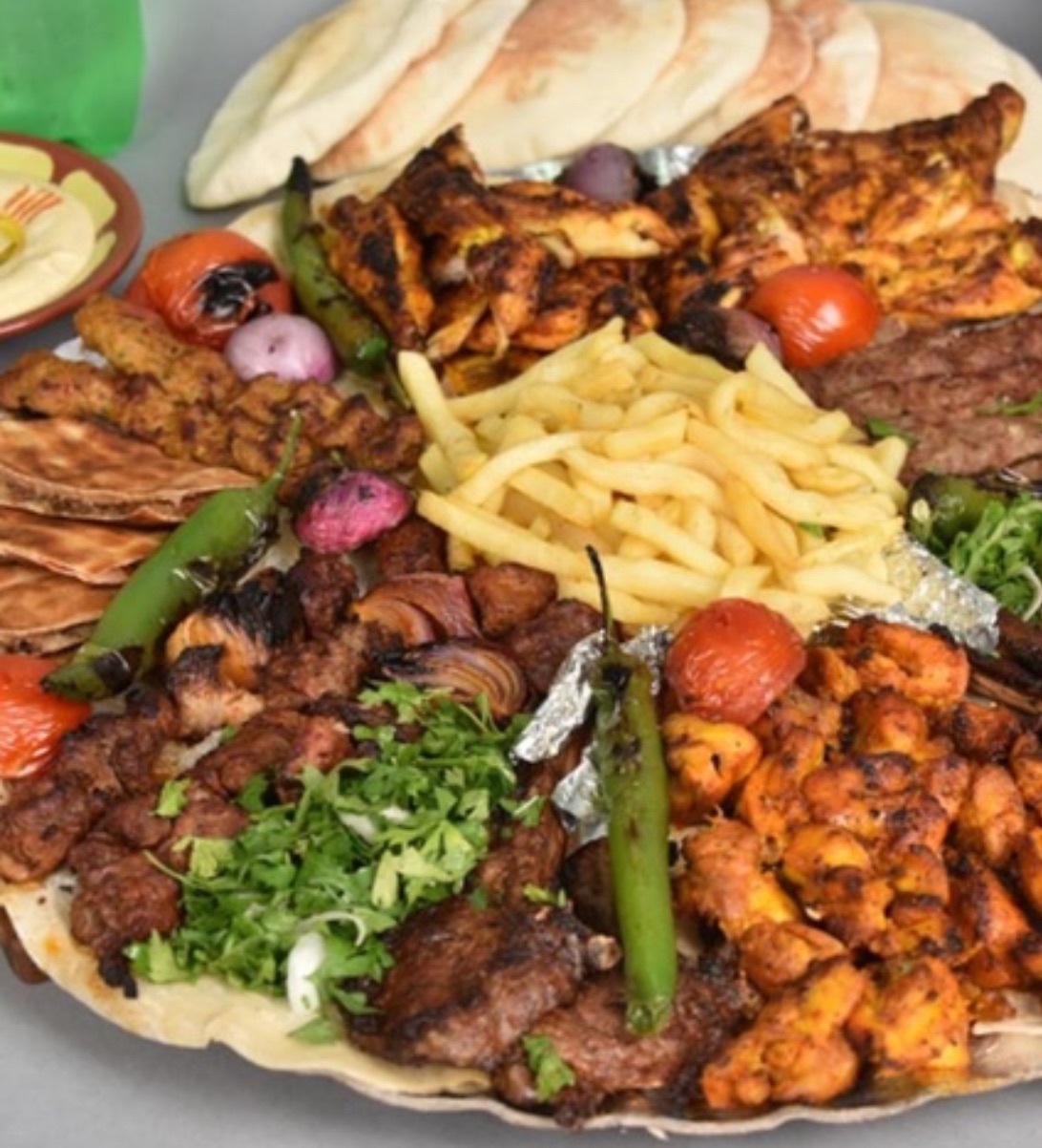 صينية مشاوي البيت الدمشقي