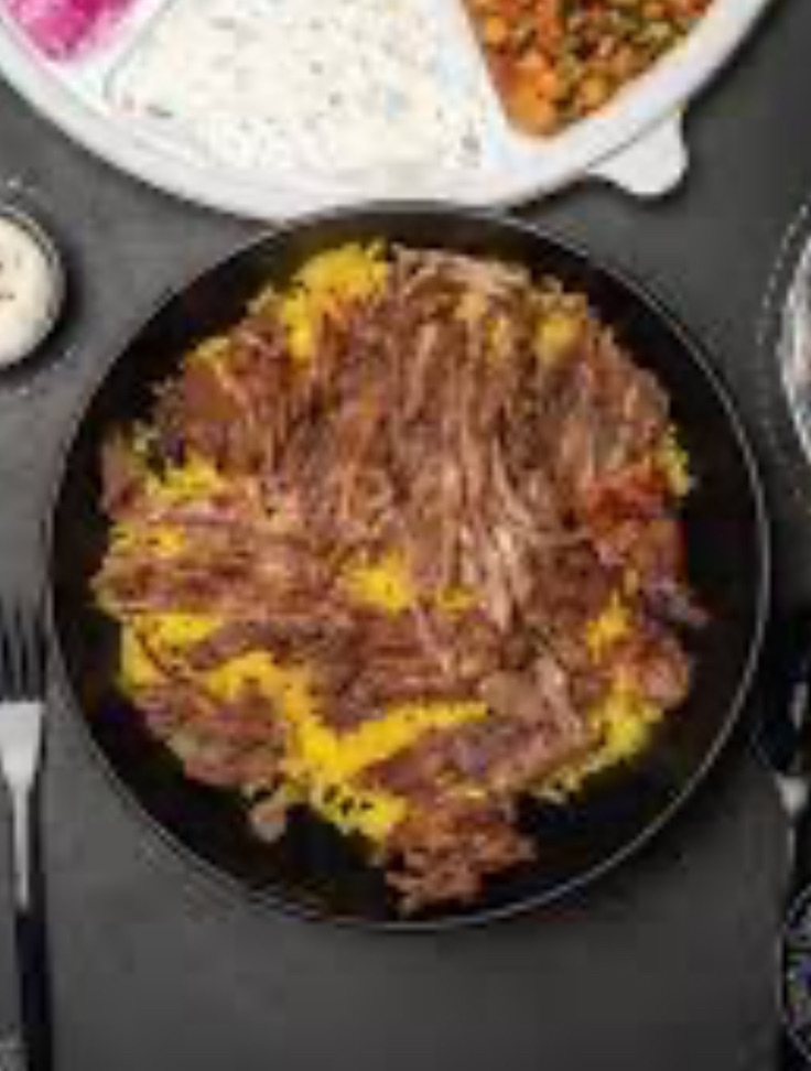 ريزو لحم صغير (شاورما)
