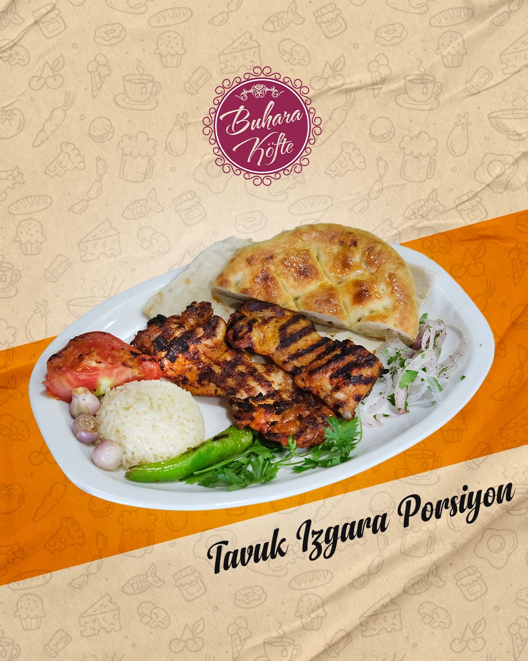 Tavuk Pirzola Porsiyon