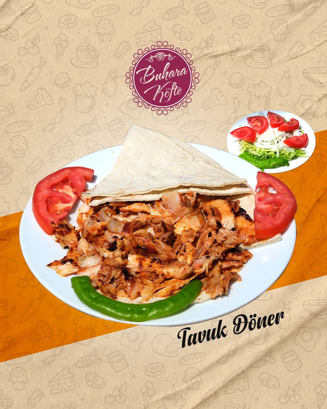 Tavuk Döner  100GR - 