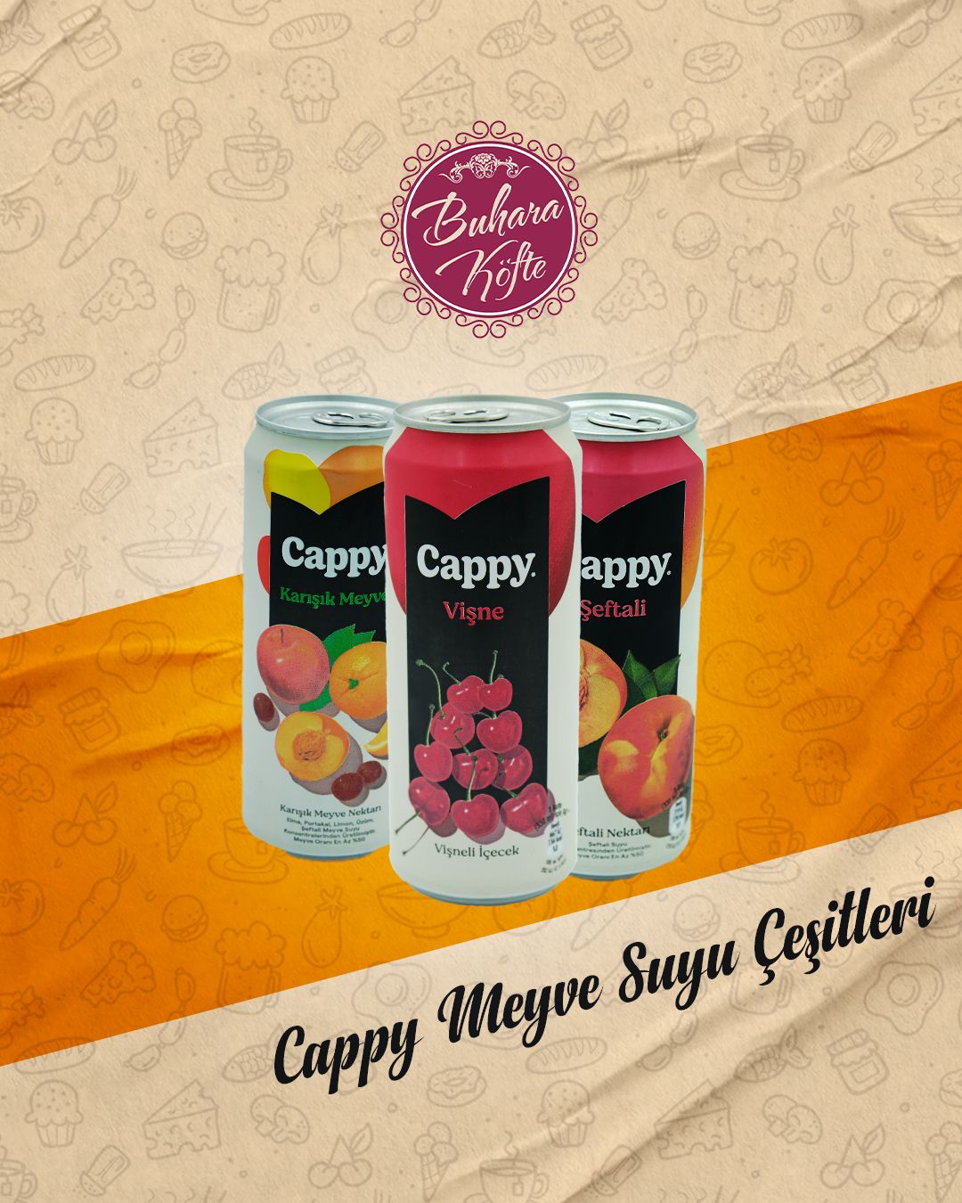 Cappy Meyve Suyu - Vişne-Karışık