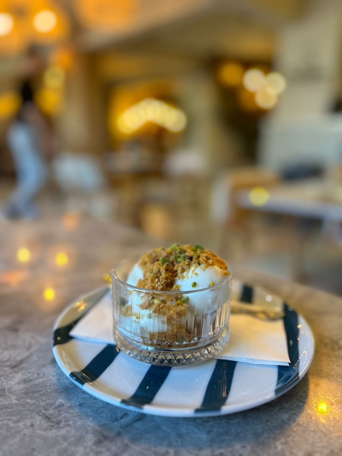 Baklavalı Dondurmalı Cup