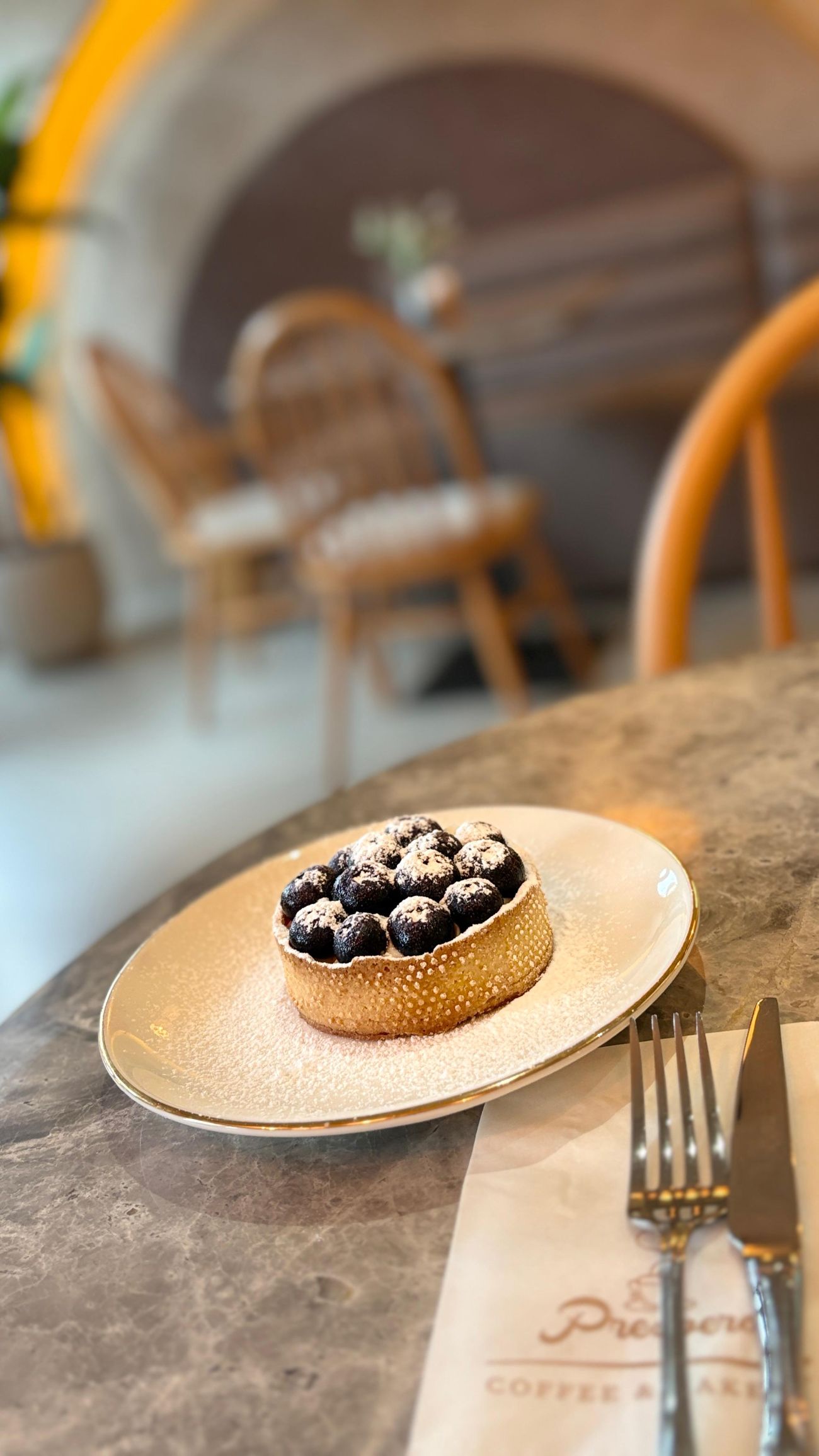 Yaban Mersinli Tart