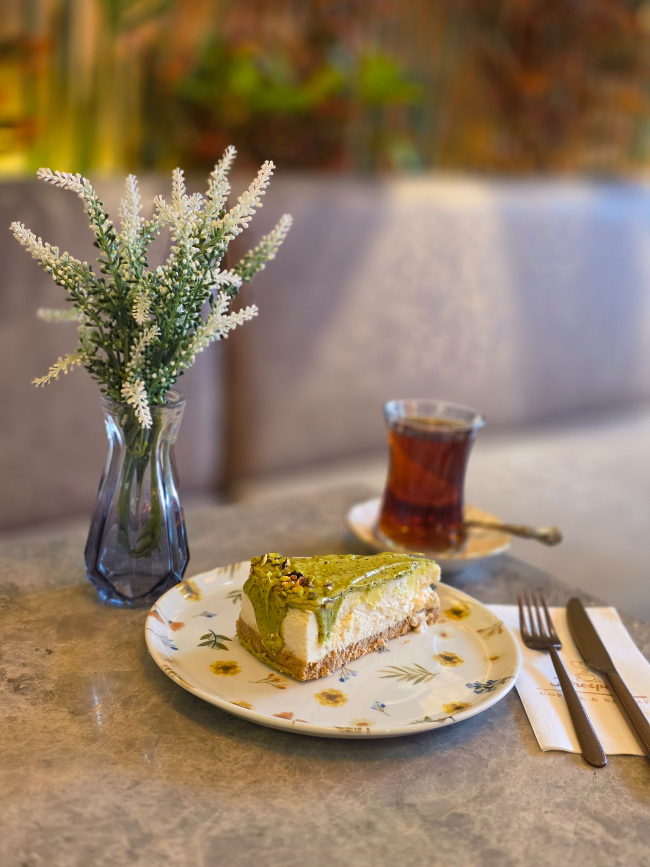 Fıstık Pralinli Cheesecake - 
