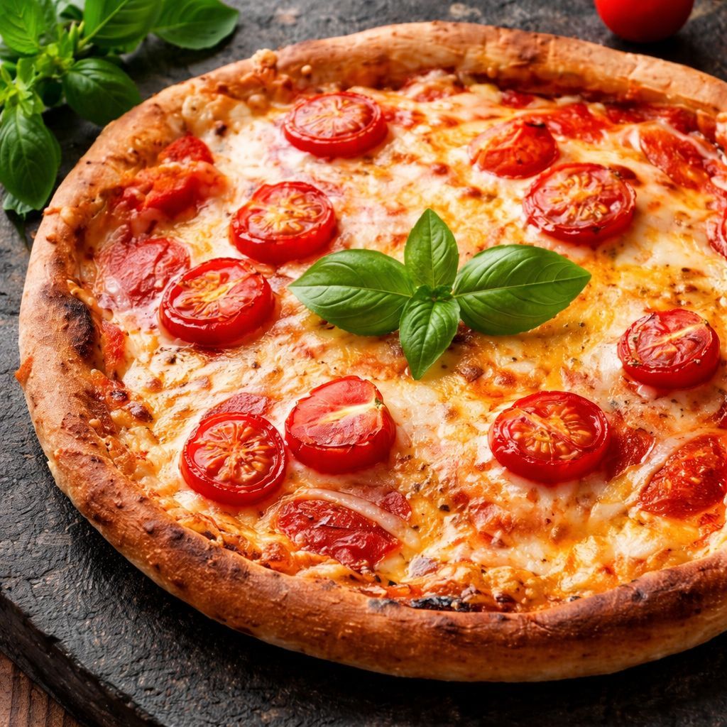 Margherita - Domates sos, mozzarella, fesleğen