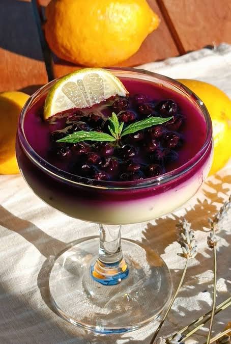 YABANMERSİNLİ MUHALLEBİ - Frambuaz yaban mersin