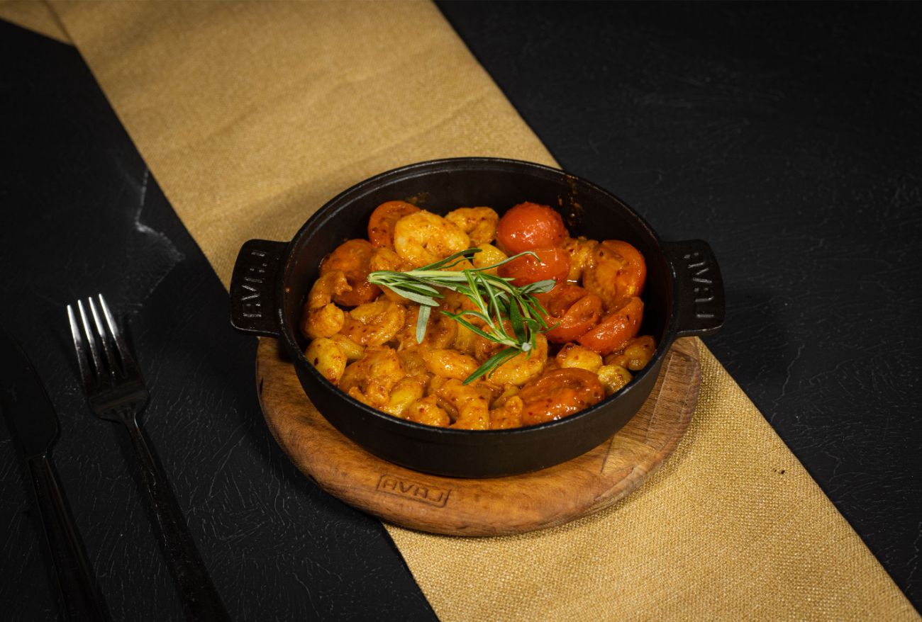 KİREMİTTE TEREYAĞLI KARİDES - 