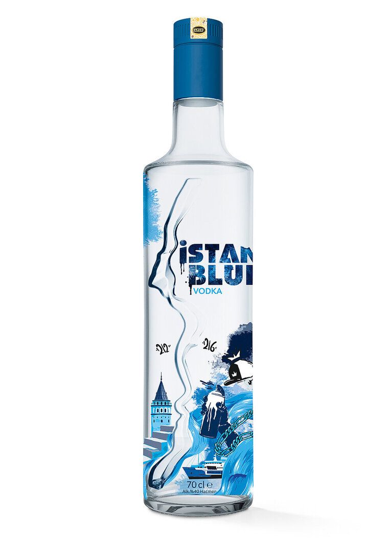 ISTANBLUE VODKA 35 CL - 