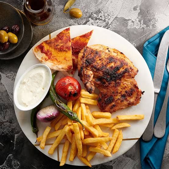 Half a Chicken Grills