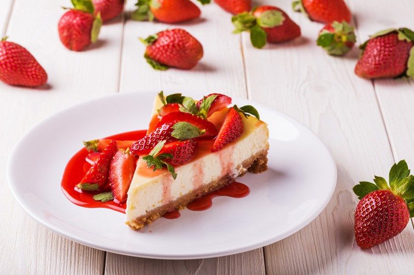 Frambuazlı Cheesecake