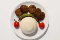 Grilled Meatballs and Rice