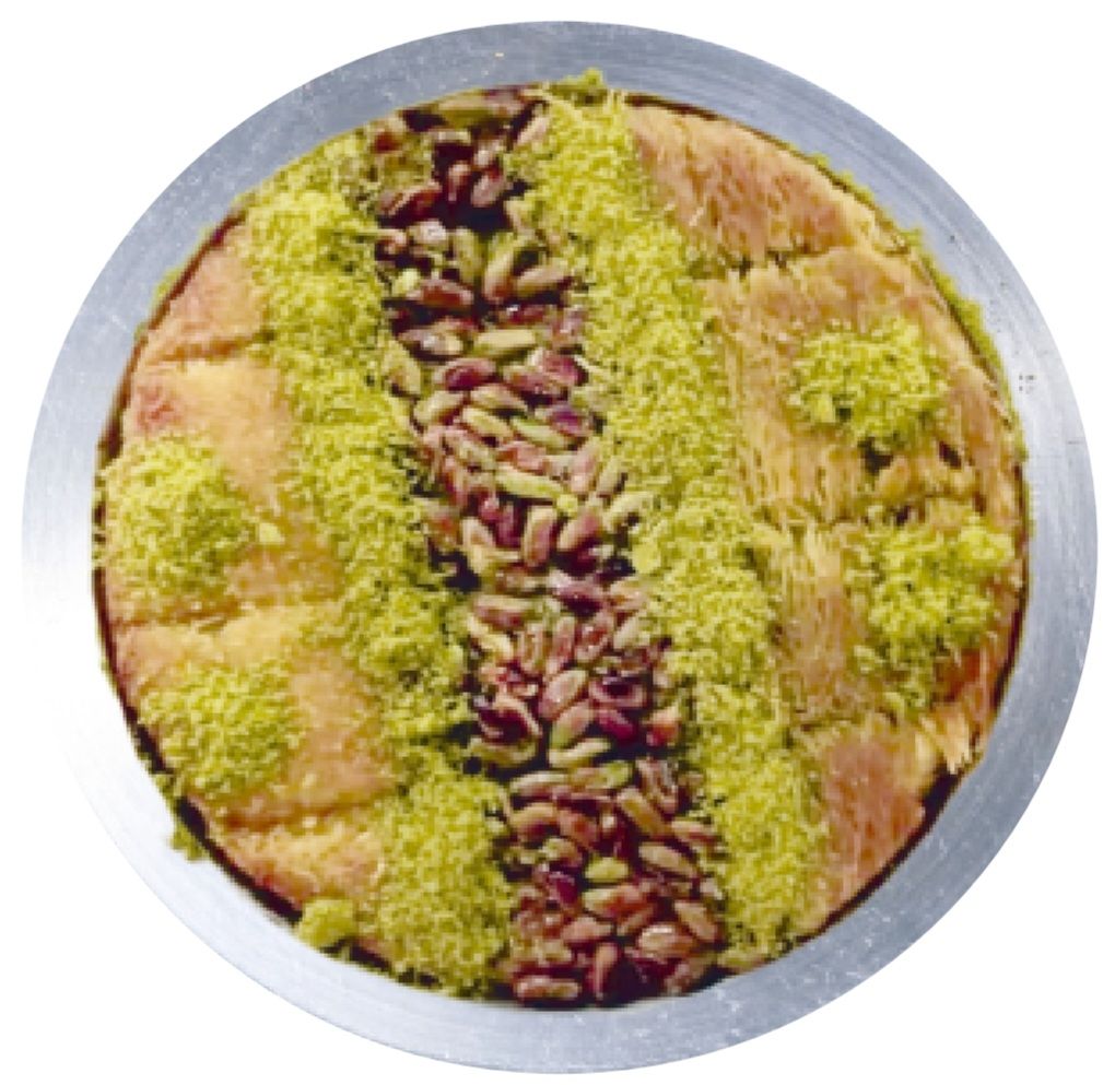 İzmir Kordon Künefe - Çekilmiş & Bütün Fıstık, Peynir, Sahan Kaymak, Hasır Kadayıf