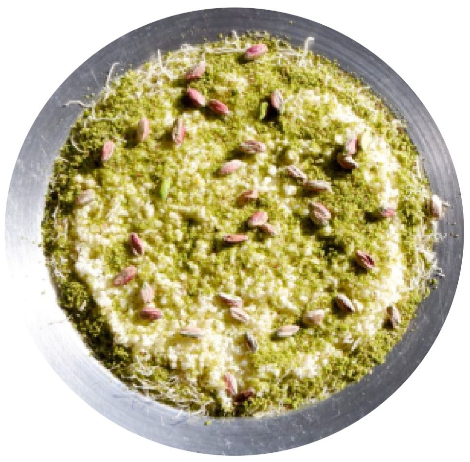 Kaymaklı Paşa Künefe - Çekilmiş Fıstık, Künefe Peyniri, Özel Sahan Kaymak