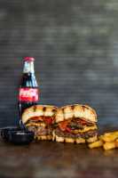 Mushbull Burger Menü