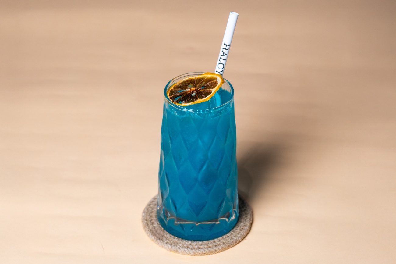 Halcyon Blue - Lime özü, turunç şurubu, sprite, nane