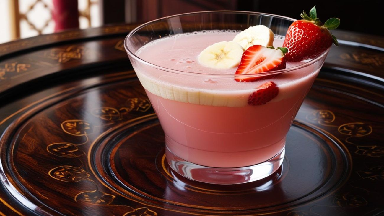 موز وفراولة