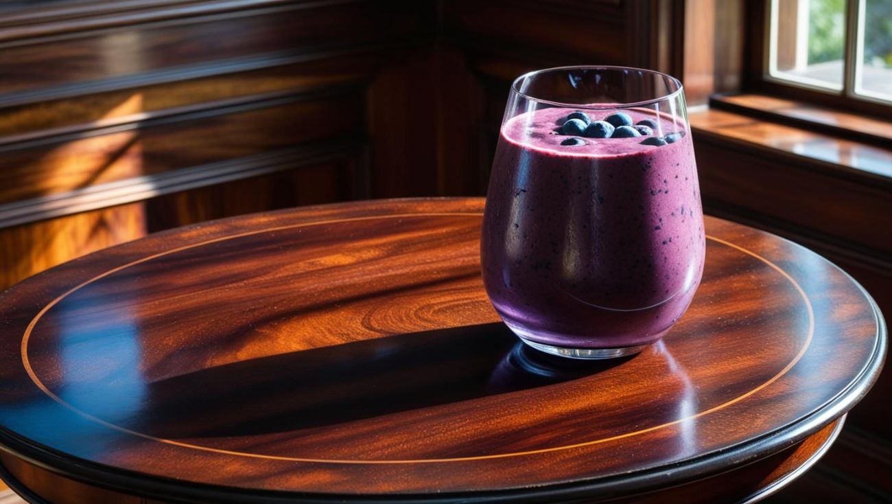 سموذي بلو بيري