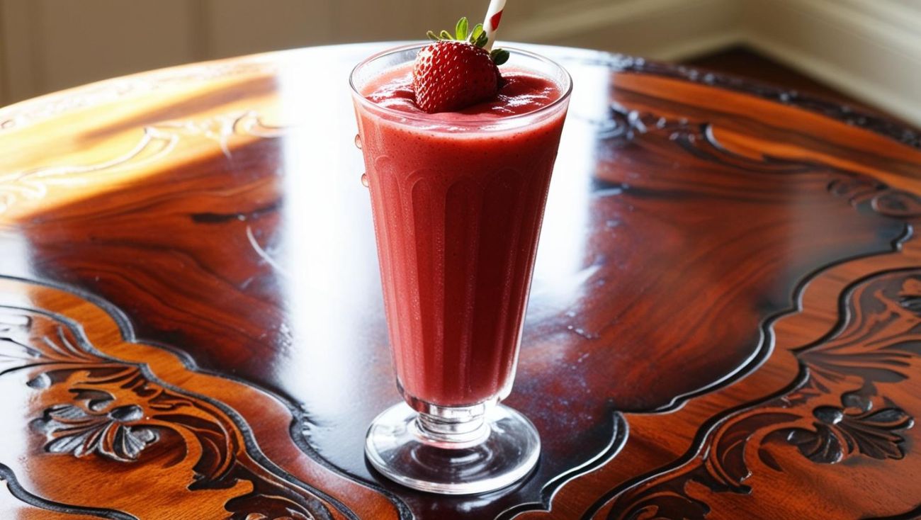 سموذي فراولة