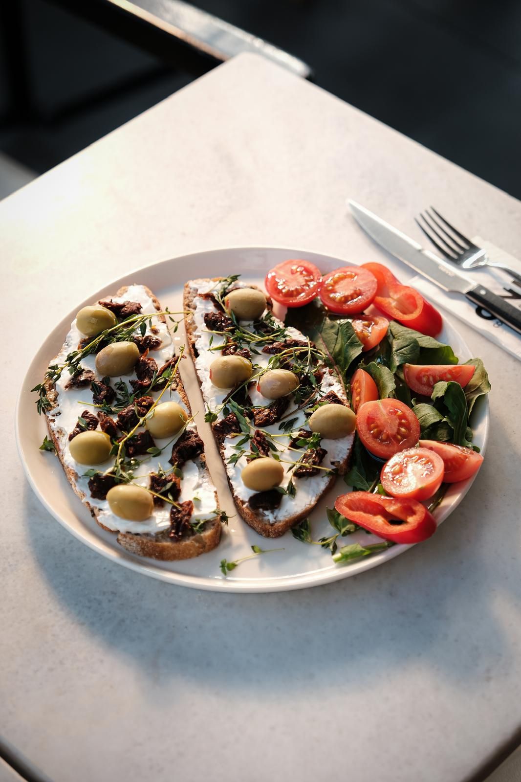 Akdeniz Usulü Bruschetta - 