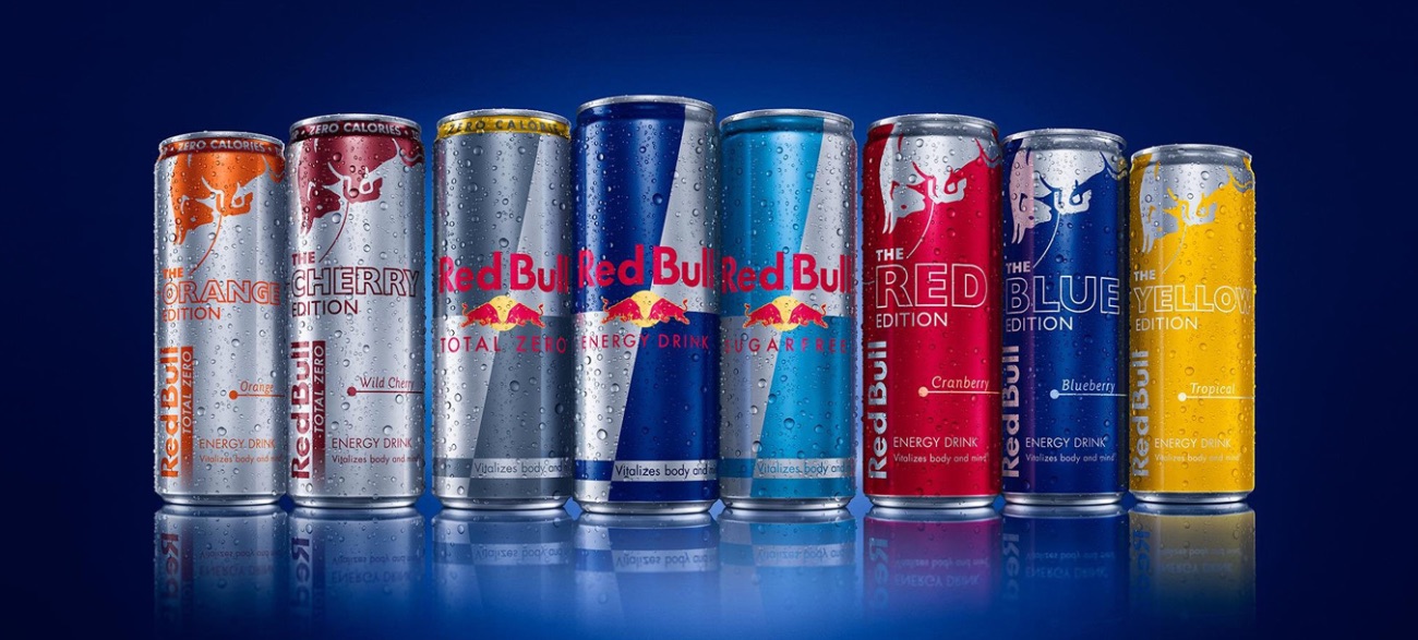 Redbull - Klasik - Şekersiz -Hindistan cevizi -Şeftali aromalı -Pomelo aromalı