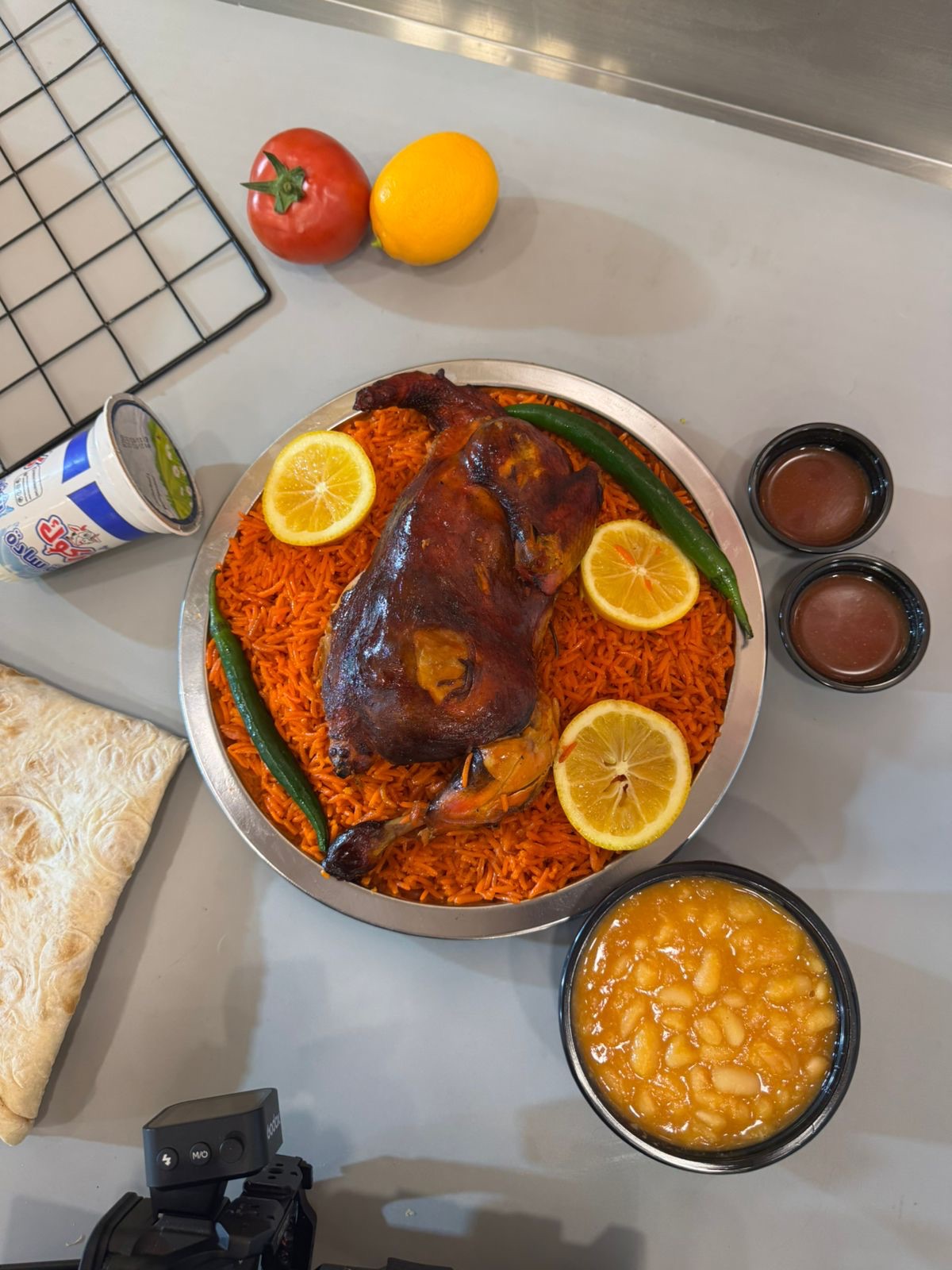 نصف دجاجة مندي