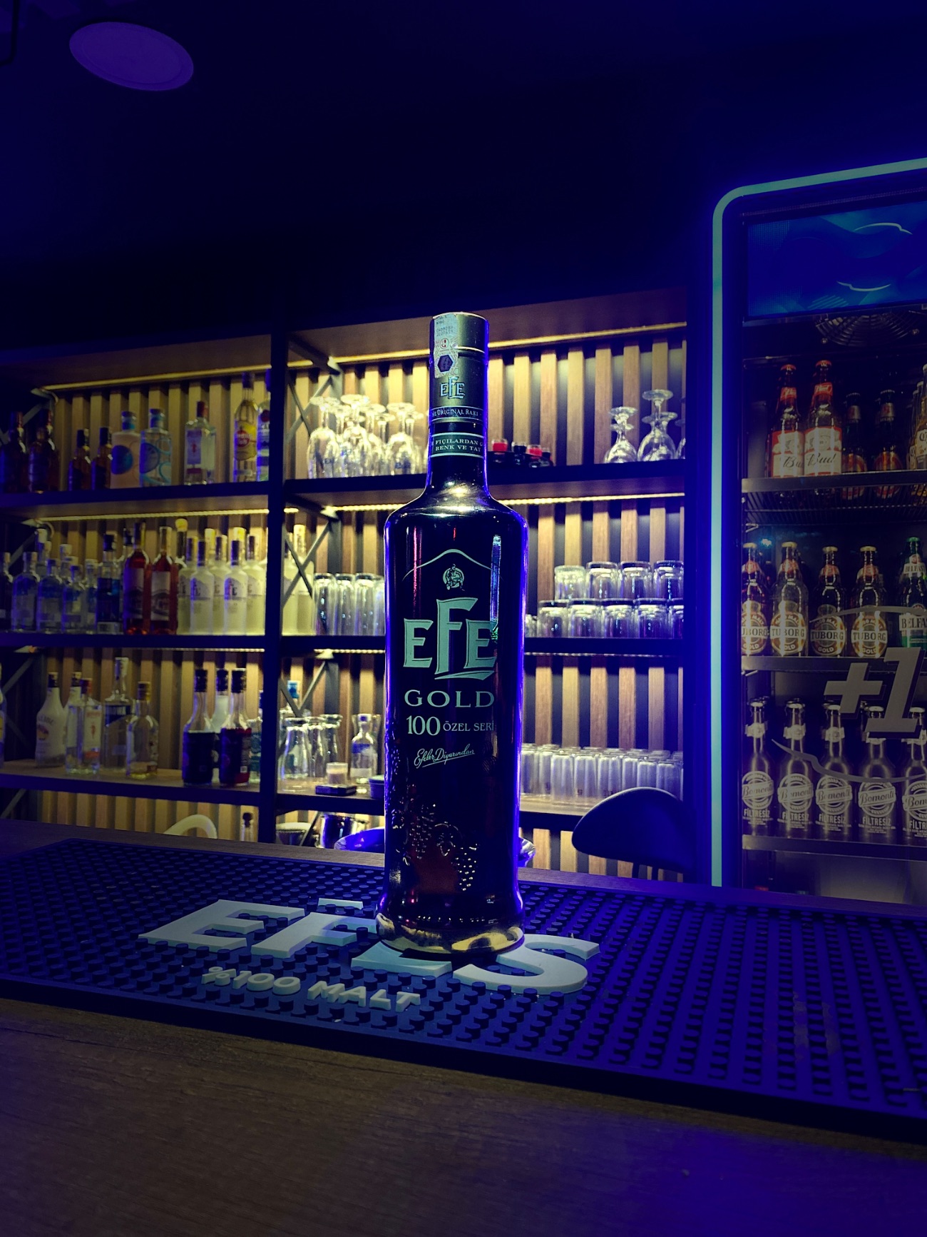 EFE GOLD 70CL (100 YIL ÖZEL SERİ) - 4 Çeşit meze ile servis edilir