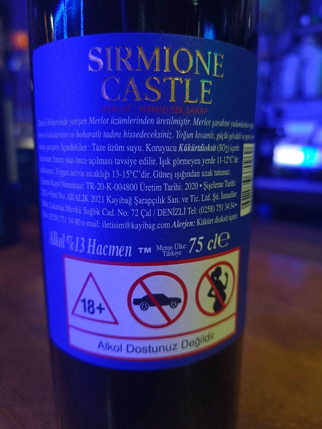 Sirmione Castle Merlot - 